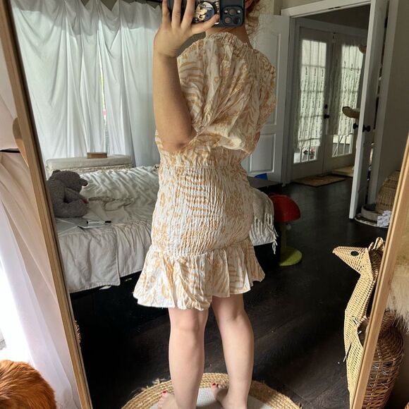 Saboluxe Women’s Extra Small Camari Linen Dress - Picture 4 of 9